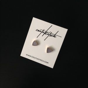 Coutukitsch Druzy Earrings NWT